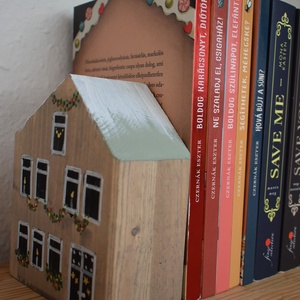 karácsonyi dekorházikó 0103 - karácsony - karácsonyi lakásdekoráció - karácsonyi falu, házikó - Meska.hu