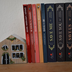 karácsonyi dekorházikó 0109 - karácsony - karácsonyi lakásdekoráció - karácsonyi falu, házikó - Meska.hu