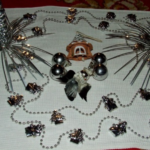 Régi retro karácsonyfadíszek - karácsony - karácsonyi lakásdekoráció - karácsonyfadíszek - Meska.hu