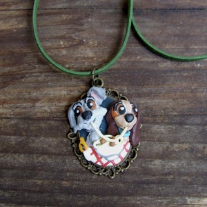 Susi és Tekergő nyaklánc - ékszer - nyaklánc - medálos nyaklánc - Meska.hu