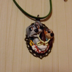 Susi és Tekergő nyaklánc - ékszer - nyaklánc - medálos nyaklánc - Meska.hu