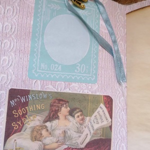 Vintage stílusú emléknapló  - otthon & lakás - papír írószer - jegyzetfüzet & napló - Meska.hu