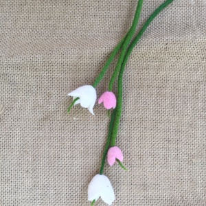 Nemez tulipános hajdisz. Tulipános nyakbavaló. Tulipán nyaklánc. Virágos hajdísz - ruha & divat - hajdísz & hajcsat - hajdísz - Meska.hu