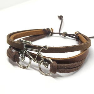 Biciklis karkötő - ékszer - karkötő - karkötő medállal - Meska.hu