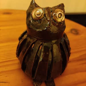 Bagoly mécses - Meska.hu