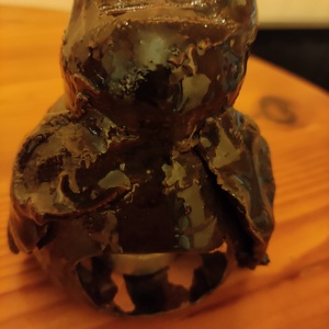 Bagoly mécses - karácsony - karácsonyi lakásdekoráció - karácsonyi illatgyertya, mécses - Meska.hu