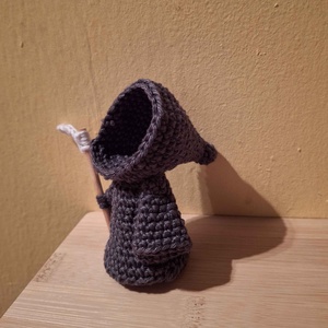 Amigurumi kaszás - játék & sport - plüssállat & játékfigura - szörnyike - Meska.hu