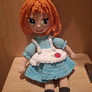 Amigurumi Emma baba, Játék & Sport, Baba & babaház, Baba, Horgolás, Hímzés, MESKA