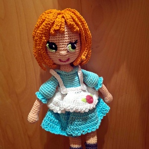 Amigurumi Emma baba - játék & sport - baba & babaház - baba - Meska.hu