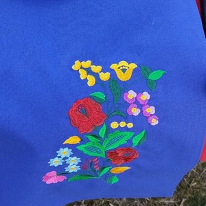 Textil bevásárlótáska, több féle hímzéssel - táska & tok - bevásárlás & shopper táska - shopper, textiltáska, szatyor - Meska.hu
