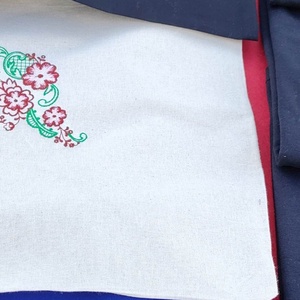Textil bevásárlótáska, több féle hímzéssel - táska & tok - bevásárlás & shopper táska - shopper, textiltáska, szatyor - Meska.hu