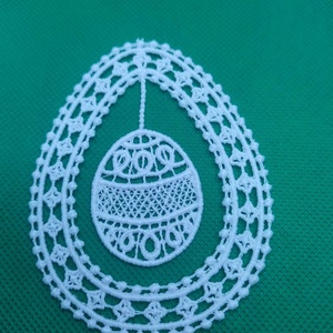 Csipke tojás 17. - otthon & életmód - dekoráció - fali és függő dekoráció - függődísz - Meska.hu