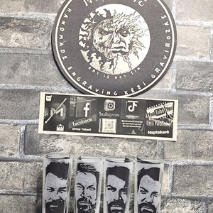 Bud Spencer 4/2 Kézzel gravírozott üveg pohár  - otthon & életmód - konyhafelszerelés, tálalás - konyhai dekoráció - konyhai dísz - Meska.hu