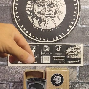 Bud Spencer mintás, kézzel gravírozott,üveg feles pohár , Otthon & Életmód, Konyhafelszerelés, tálalás, Tálalás, Pálinkás poharak, szettek, , MESKA