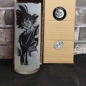 Son Goku mutat Kézzel gravírozott üveg pohár , Otthon & Életmód, Konyhafelszerelés, tálalás, Konyhai dekoráció, Konyhai dísz, , MESKA