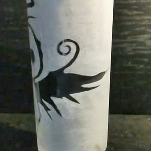 Kézzel gravírozott angyal mintás üveg pohár  - otthon & életmód - konyhafelszerelés, tálalás - tálalás - pohár - Meska.hu