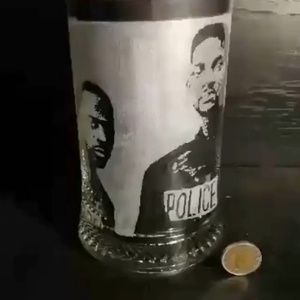 Bad boys mintás korsó , Otthon & Életmód, Konyhafelszerelés, tálalás, Tálalás, Sörös pohár és korsó, Gravírozás, pirográfia, MESKA