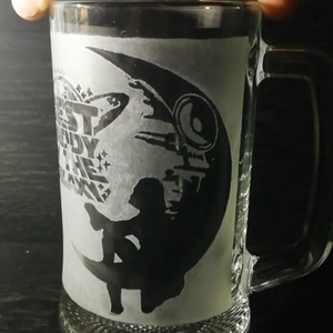 Best Daddy in the Galaxy Star Wars mintás korsó  - otthon & életmód - konyhafelszerelés, tálalás - tálalás - sörös pohár és korsó - Meska.hu