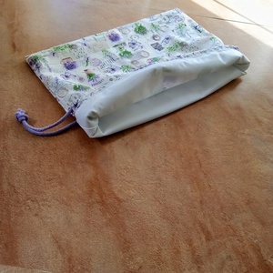 Levendulás frissen tartó kenyeres zsák - táska & tok - bevásárlás & shopper táska - kenyeres zsák - Meska.hu