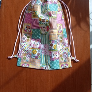 Patchwork mintás tornazsák - táska & tok - hátizsák - tornazsák, gymbag - Meska.hu