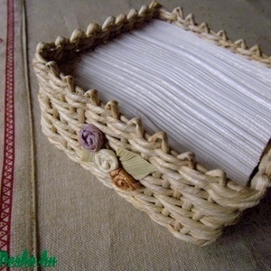 Papírzsebkendő tartó - kicsi - Meska.hu