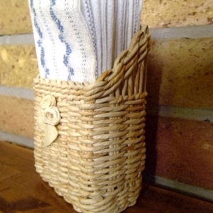 Tároló csuhéból - kicsi -  - Meska.hu