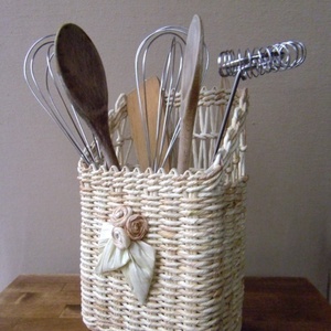 Tároló csuhéból - nagy -  - Meska.hu