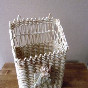 Tároló csuhéból - nagy -  - Meska.hu