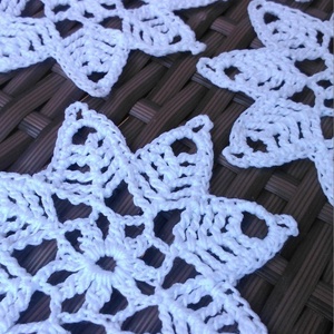 Horgolt hópelyhek II.  - Meska.hu