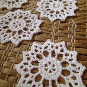 Horgolt hópelyhek IV. - Meska.hu