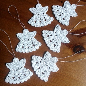 Horgolt angyalkák -  - Meska.hu