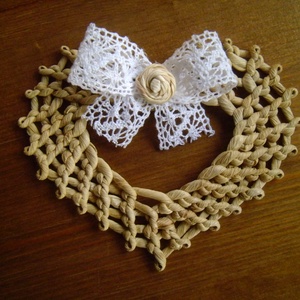 Csuhészívek csipkével -  - Meska.hu