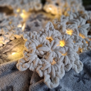 Hópehely - törtfehér/natúr - Meska.hu