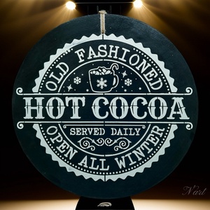 Karacsonyi ajtódísz - Meska.hu