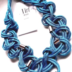 Türkiz Design nyaklánc - ékszer - nyaklánc - statement nyaklánc - Meska.hu