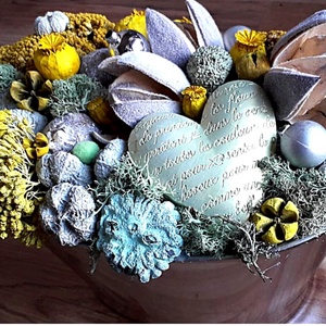 Tavaszi, ny�ri asztali dísz  - otthon & életmód - dekoráció - Meska.hu