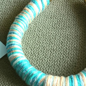 Türkiz álom, fonal karkötő - ékszer - ékszerszett - Meska.hu