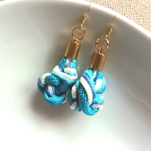 Türkiz álom, fonal karkötő - ékszer - ékszerszett - Meska.hu