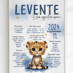 Szülinapi emlékőrző plakát, Művészet, Grafika & Illusztráció, Digitális, Fotó, grafika, rajz, illusztráció, MESKA