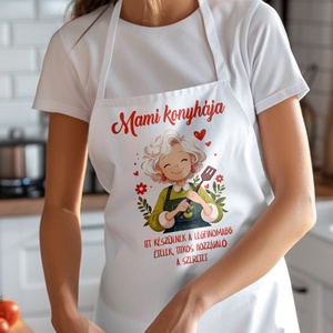 Kötény - egyedi grafikával - Meska.hu