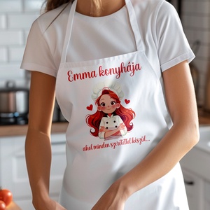 Kötény - egyedi grafikával - Meska.hu