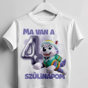 Szülinapi gyermek póló, Ruha & Divat, Babaruha & Gyerekruha, Póló, Fotó, grafika, rajz, illusztráció, MESKA