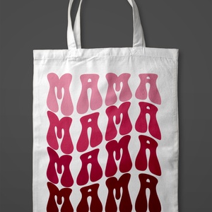 mama vászontáska, Táska & Tok, Bevásárlás & Shopper táska, Shopper, textiltáska, szatyor, Fotó, grafika, rajz, illusztráció, MESKA