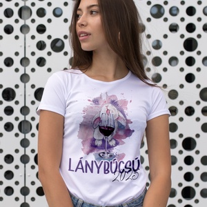 lánybúcsús póló, Esküvő, Lánybúcsú, Fotó, grafika, rajz, illusztráció, MESKA