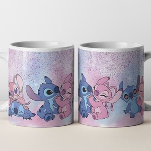 Stitch bögre, Otthon & Életmód, Konyhafelszerelés, tálalás, Tálalás, Bögre & Csésze, Fotó, grafika, rajz, illusztráció, MESKA