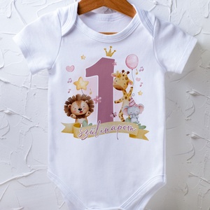 Szülinapi body - egyedi grafikával, Ruha & Divat, Babaruha & Gyerekruha, Body, Fotó, grafika, rajz, illusztráció, MESKA