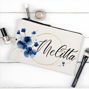 névreszóló sminktáska, Táska & Tok, Neszesszer, Fotó, grafika, rajz, illusztráció, MESKA