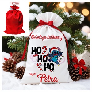 Névre szóló Mikulás zsák, Karácsony, Mikulás, Mikulás zsák, Fotó, grafika, rajz, illusztráció, MESKA