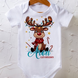 Karácsonyi body - egyedi grafikával - Meska.hu