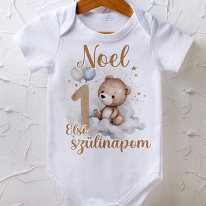 Szülinapi body - egyedi grafikával, Ruha & Divat, Babaruha & Gyerekruha, Body, Fotó, grafika, rajz, illusztráció, MESKA